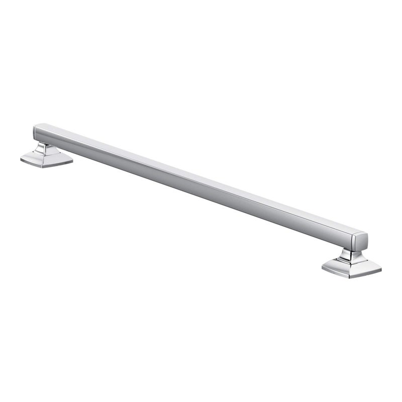 Moen YG5118BN Bathroom Safety 18Inch Stainless Steel Transitional Bathroom Grab Bar Brushed Nickel